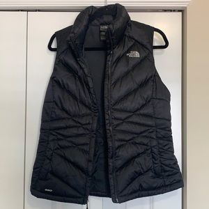 Black Northface Vest Medium